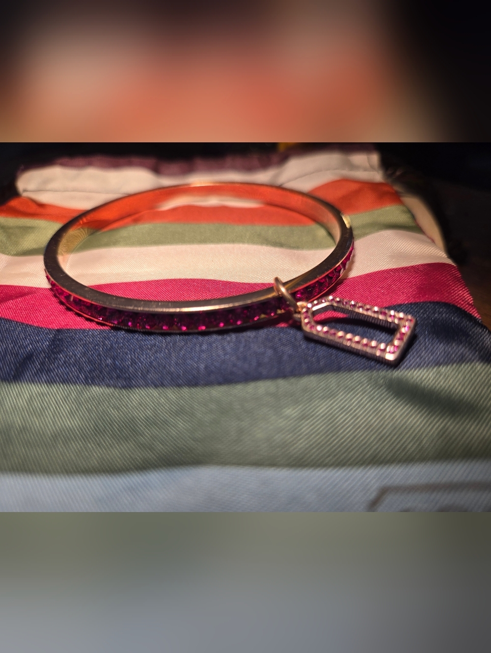 Coach Pink Bangle